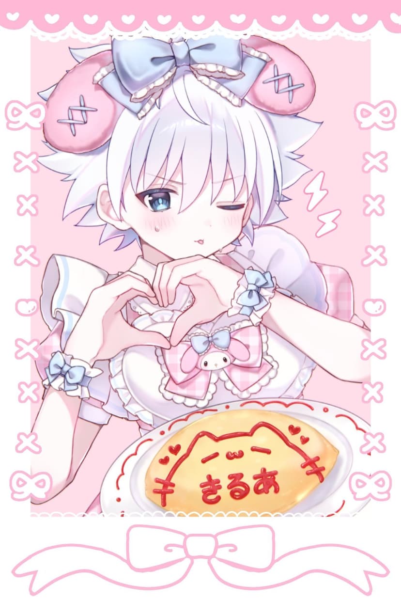 かわいいイラスト描きます かわいい雰囲気の女の子を描くのが得意です♡ イメージ1