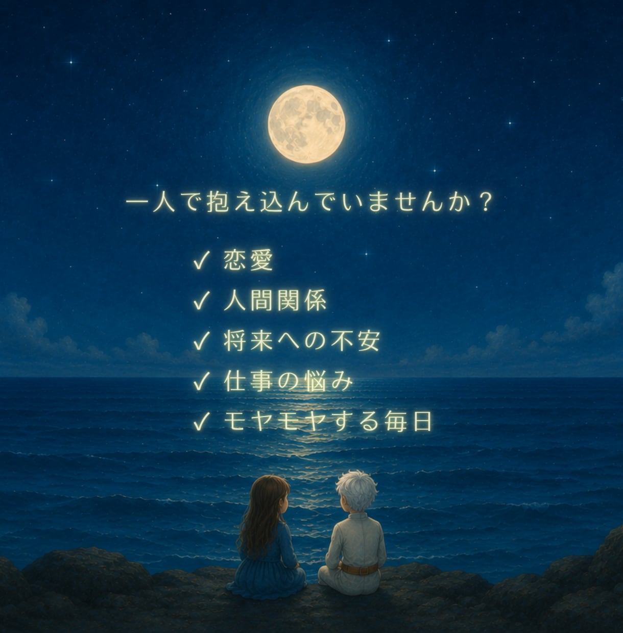 もう我慢しないで…あなたの溢れる想い何でも聞きます 【対話型スピリチュアルガイド】寄り添いながら導きます イメージ3