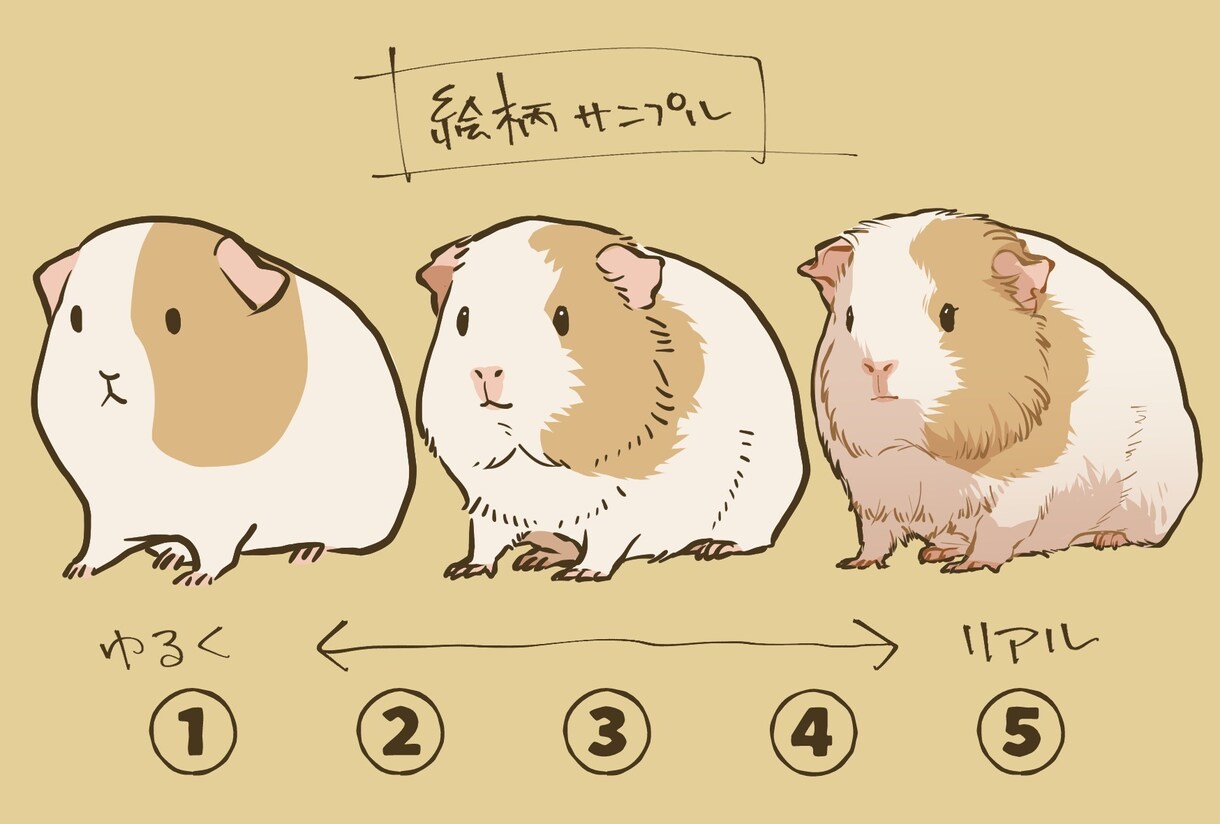 可愛いペットや動物達のお写真をイラスト化します 犬、猫、鳥、爬虫類や推し動物まで幅広く受付！ イメージ2