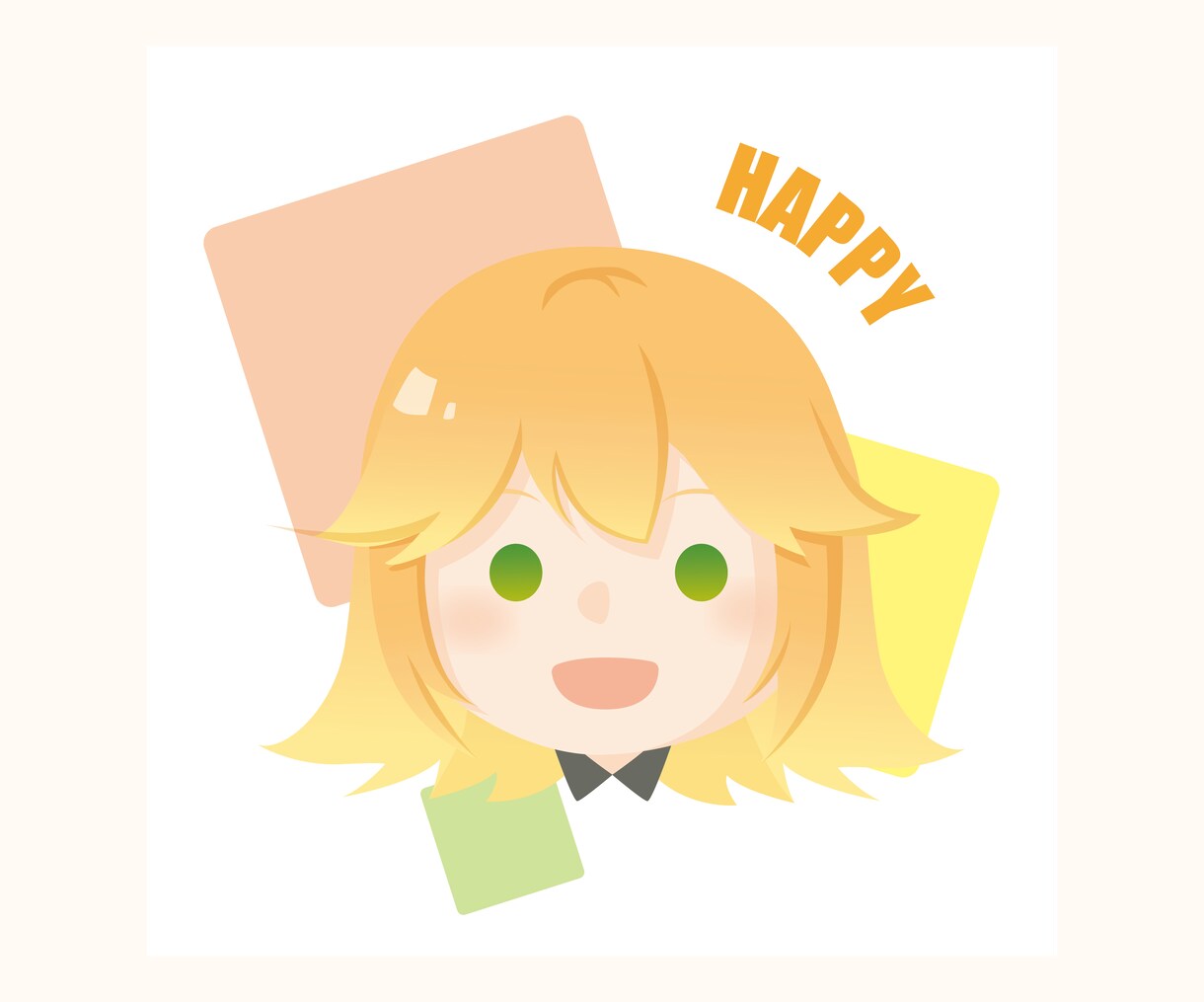 かわいくてポップなイラストを作成します SNSアイコンや挿絵に使えるかわいいイラストです イメージ2