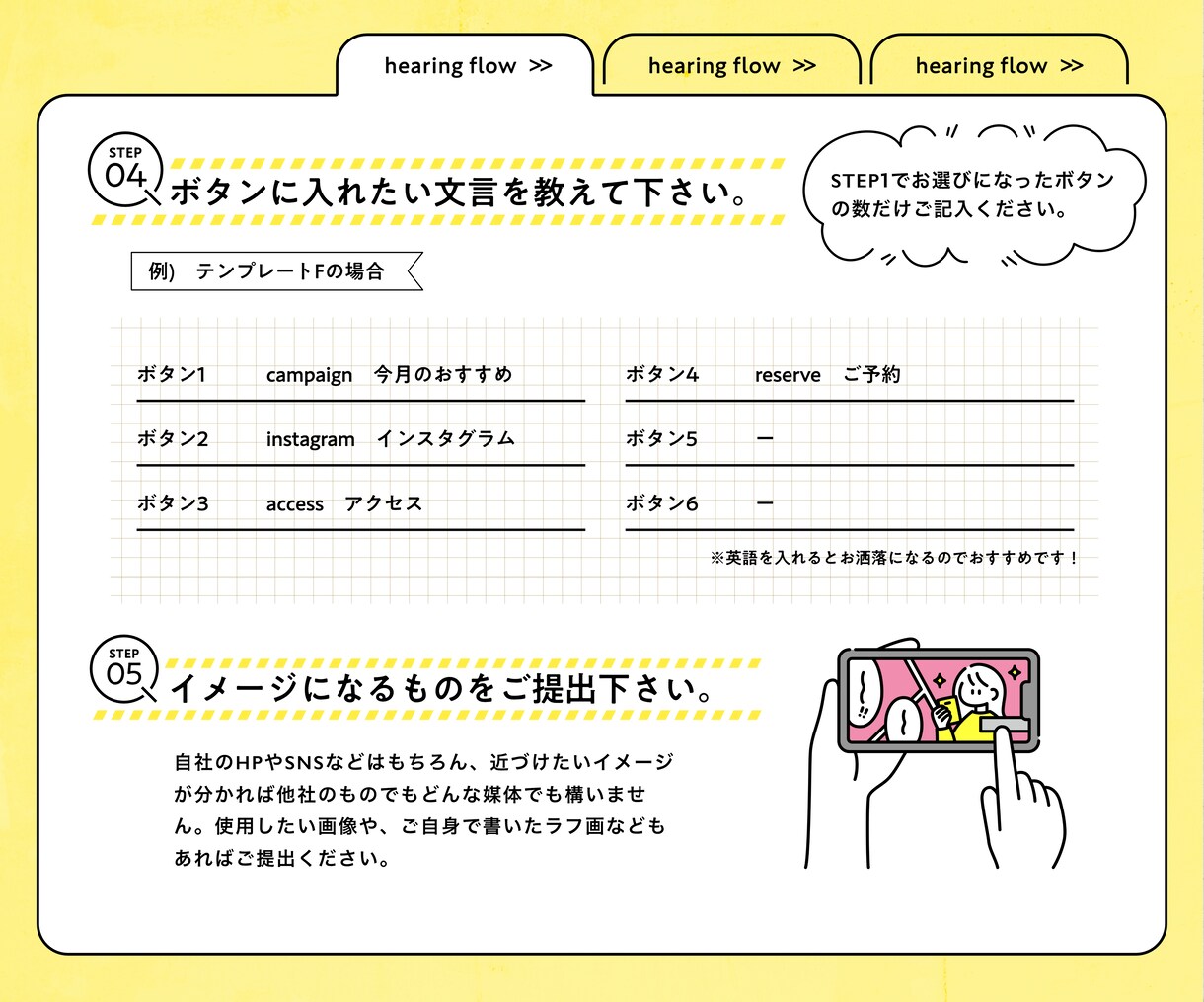 お洒落で差がつくリッチメニューを制作します 他社や競合店より素敵なものを作ります。 イメージ3