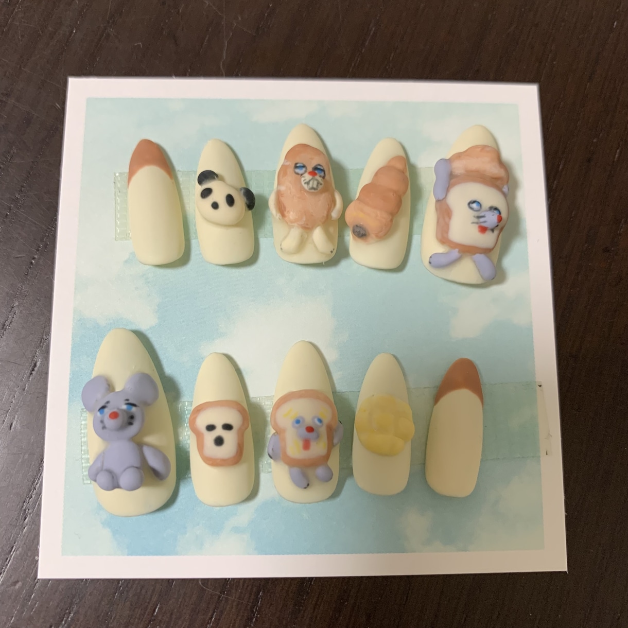 ネイルチップオーダー受付ます ど素人ですが丁寧に作成致します。 イメージ6
