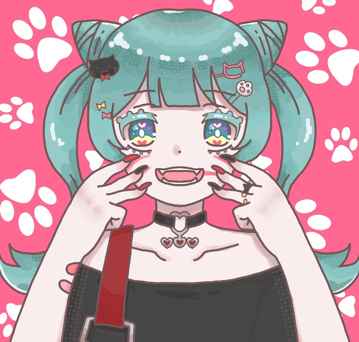 本家様の印象を大切にオリジナルサムネを描きます 歌ってみたの1枚絵 他より安く最大限のクオリティで イメージ1