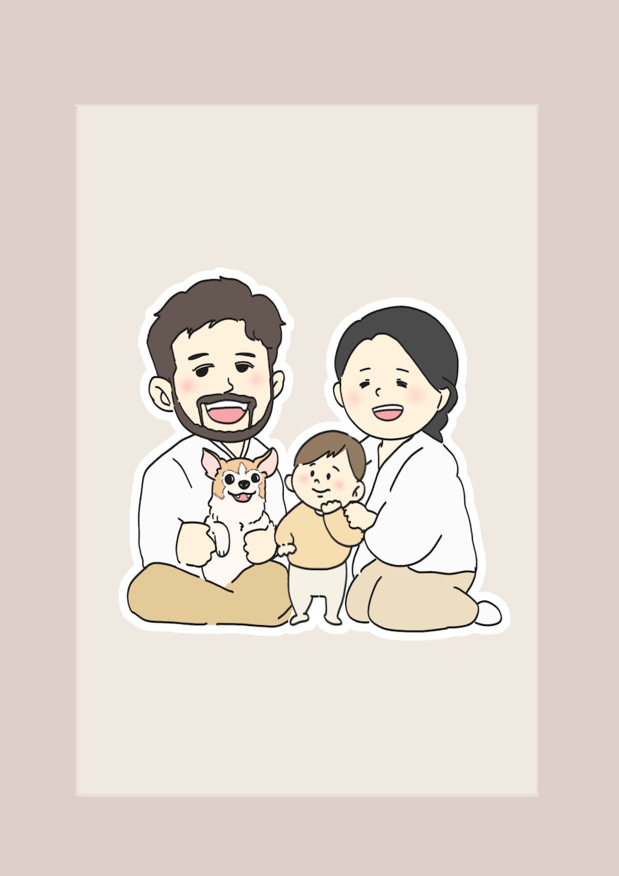 ゆる可愛いイラスト♪アイコン描きます アイコン、SNS画像、思い出に♡ イメージ3