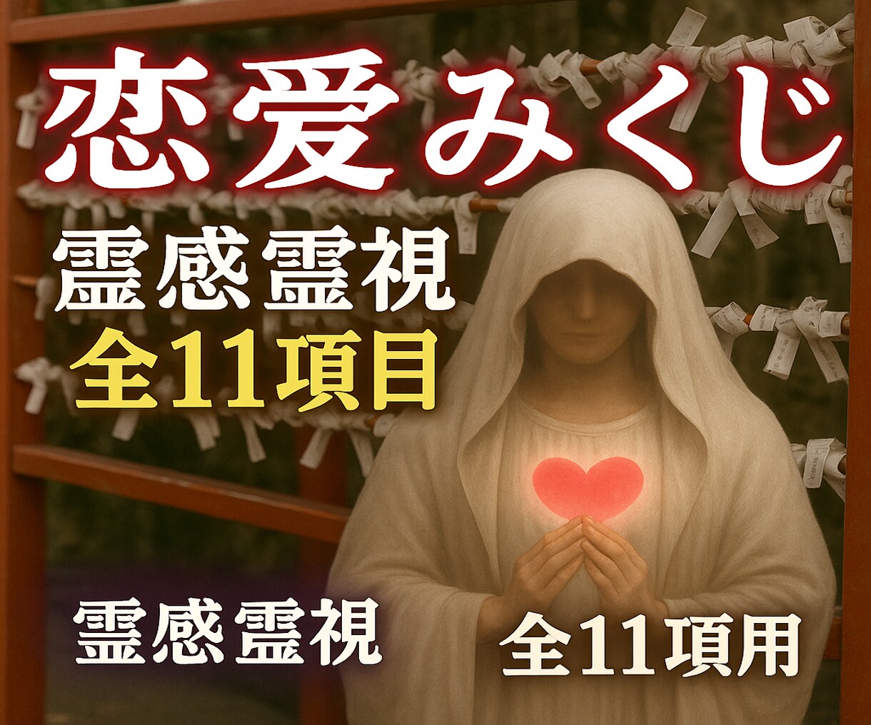 500円でおみくじ♡恋愛運を全11項目で霊視します 御一人様1回のみ・今年こそ素敵な恋愛を手にするために イメージ5