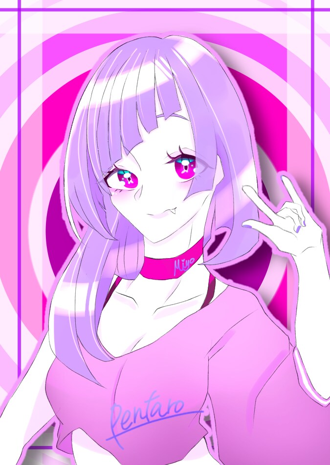 可愛い女の子イラスト描きます オリジナル！擬人化なども！SNSのアイコンなどにおすすめ！ イメージ6