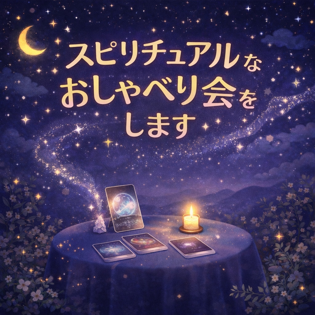 スピリチュアルなおしゃべり会をします 魂、意識、ワンネス体験など誰かと話したい！お気軽にどうぞ〜 イメージ1