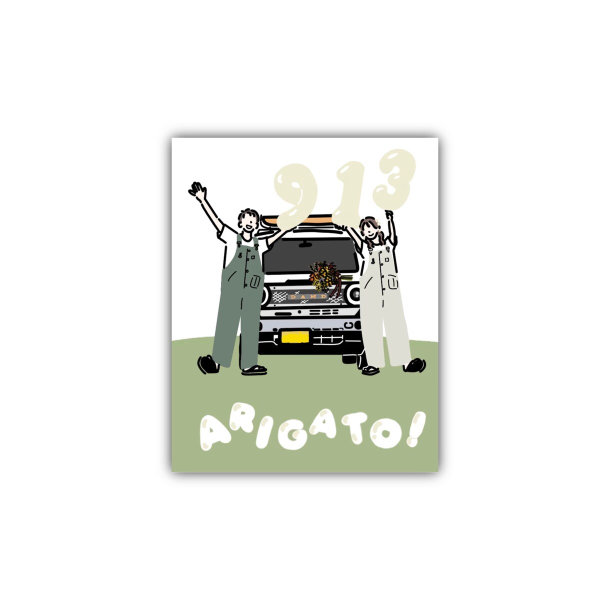 愛車を雰囲気そのままシンプル線画イラストにします 車 バイク 愛車 納車 記念日 プレゼント インテリア イメージ6