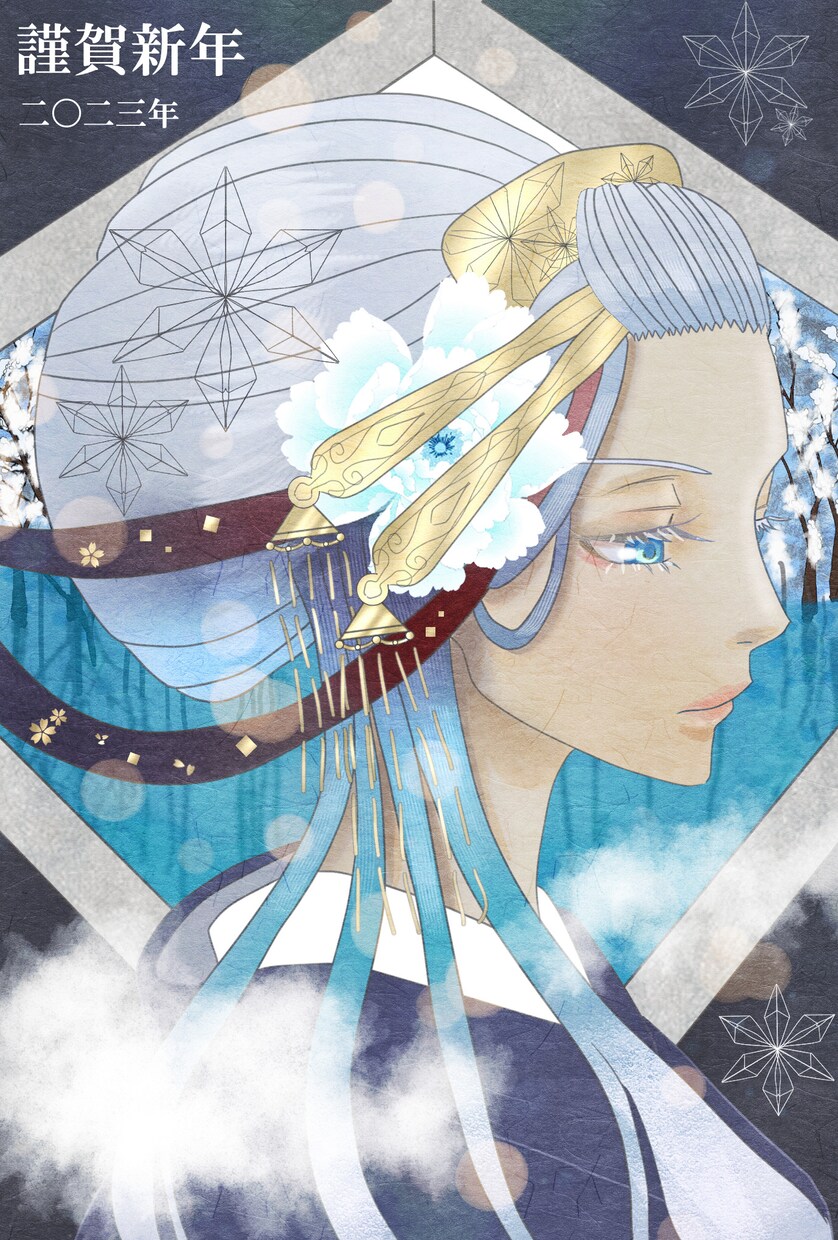 綺麗な女性や男性はいかがですか？イラスト描きます 著作権譲渡など対応します！（オプション参照） イメージ6