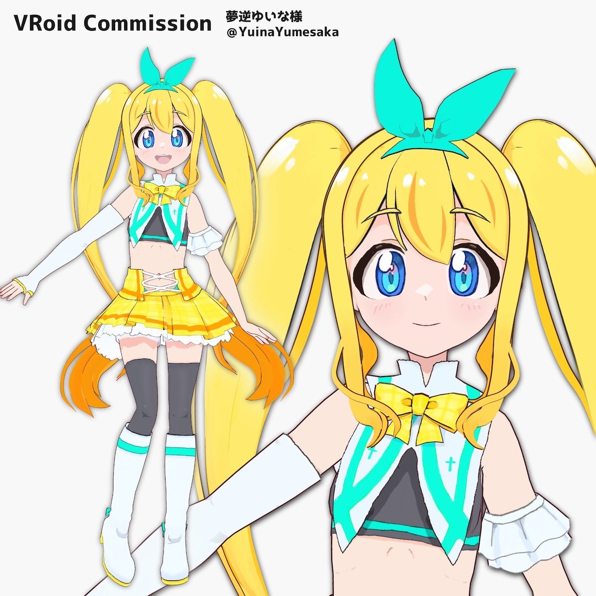 商用利用料込み！イラスト再現3Dモデル制作します Vtuber・VRchatで使用可！あなただけのモデルです イメージ2