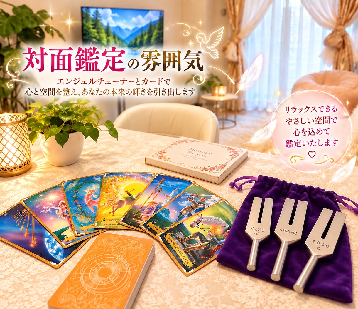 鑑定歴33年☘️「相談して良かった」鑑定をします ☘️視えたこと聞こえたこと感じたことを丁寧にお伝えします☘️ イメージ6