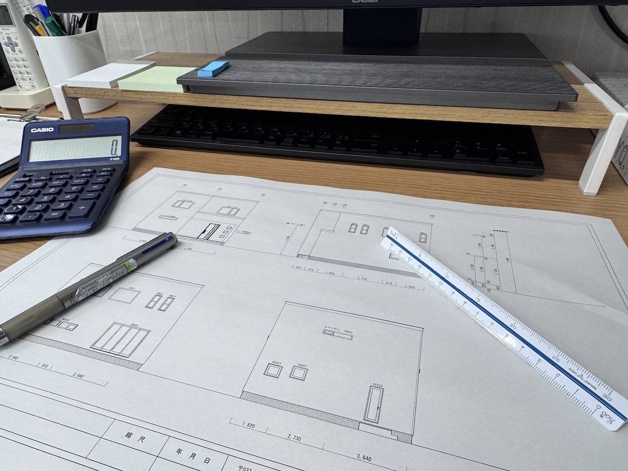図面等から施工数量等の拾出しいたします 塗装会社勤務の1級建築施工管理技士が数量拾いだしいたします イメージ1