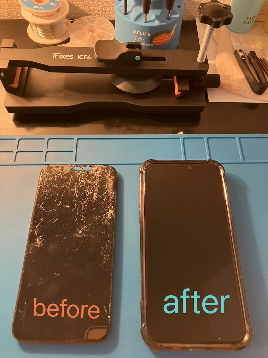 iPhone修理、(基盤可)ます 画面割れ・バッテリー交換・充電不良修理致します！ イメージ2