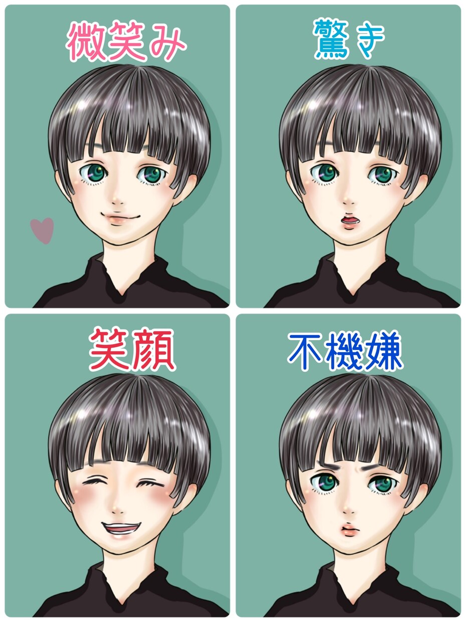 商用利用可！SNSやブログに使える似顔絵作成します 最短48時間以内納品！格安でブログやSNSのアイコンに！ イメージ2