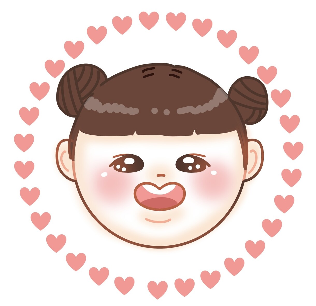 むちっとまるっと似顔絵描きます 「ちょっと描いてほしい♡」を、かわいくカタチに。 イメージ10