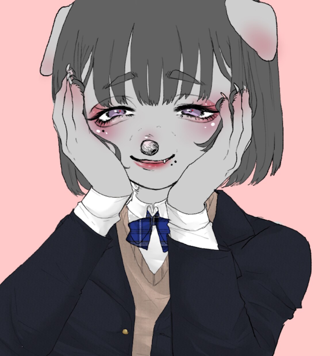 獣人のSNSアイコンを制作します オリジナルの獣人のSNSアイコン描かせて頂きます イメージ2