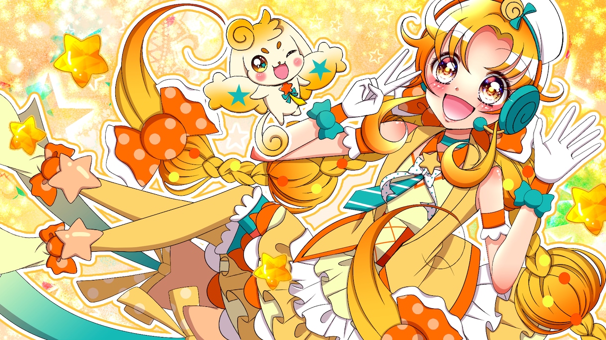 可愛くて目立つ！少女漫画風な動画イラストを描きます MV・歌ってみた・プレゼント・結婚式・アピールなどにいかが？ イメージ4