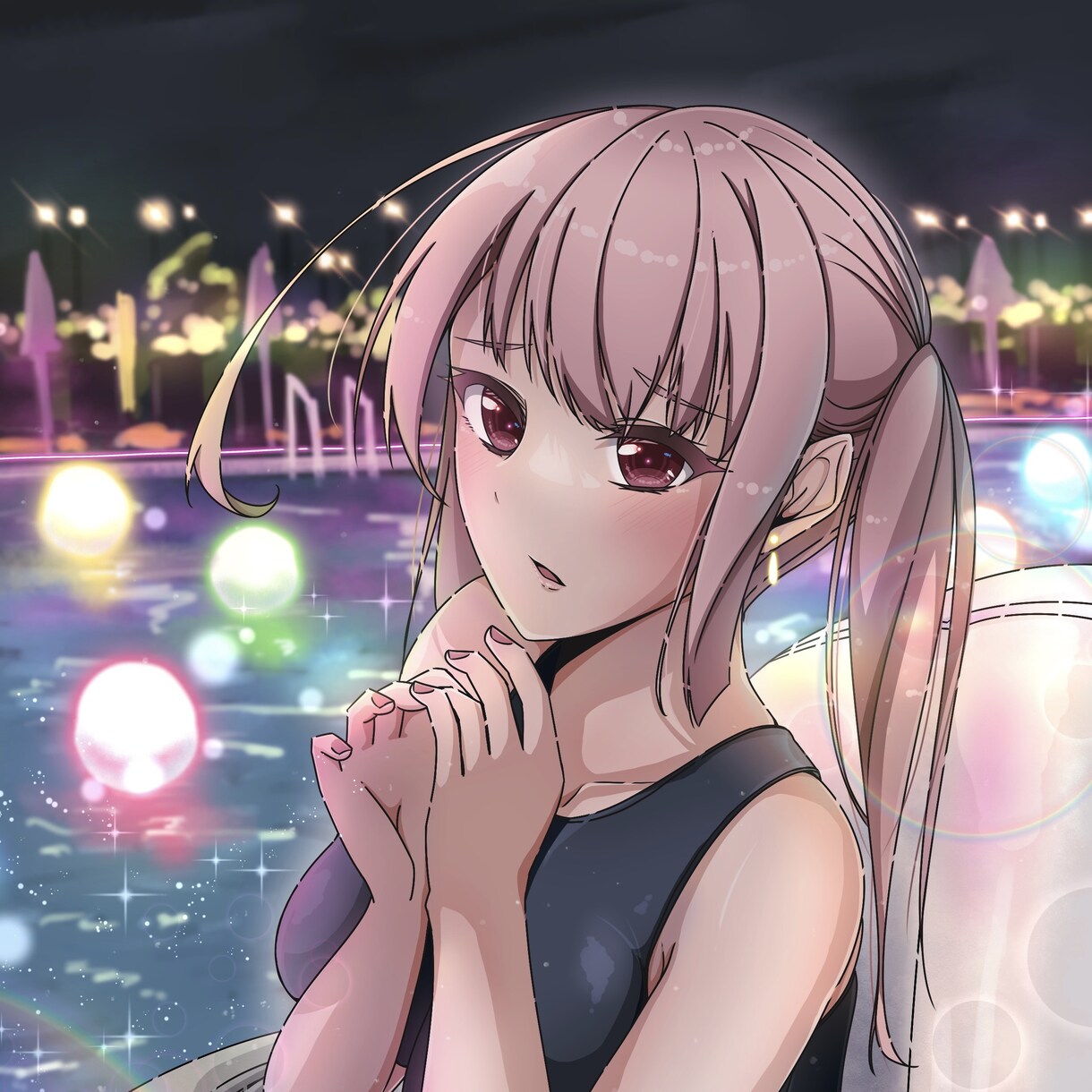 可愛い女の子のイラスト描きます アニメ塗りでオリキャラや推しキャラの顔だけでも描きます！ イメージ6