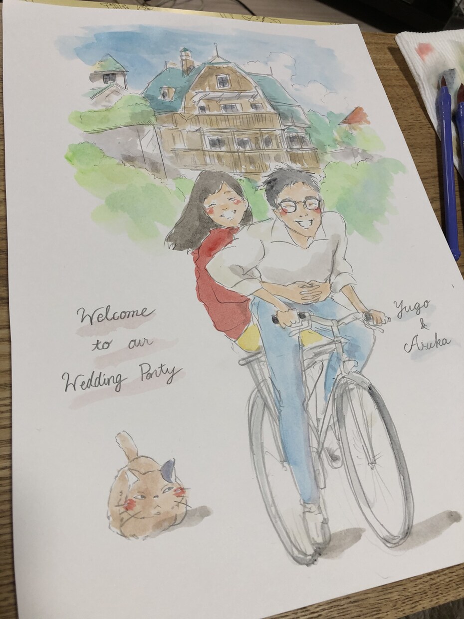 みなさんの幸せな瞬間を似顔絵にします 大切な人との大切な日の思い出に イメージ2