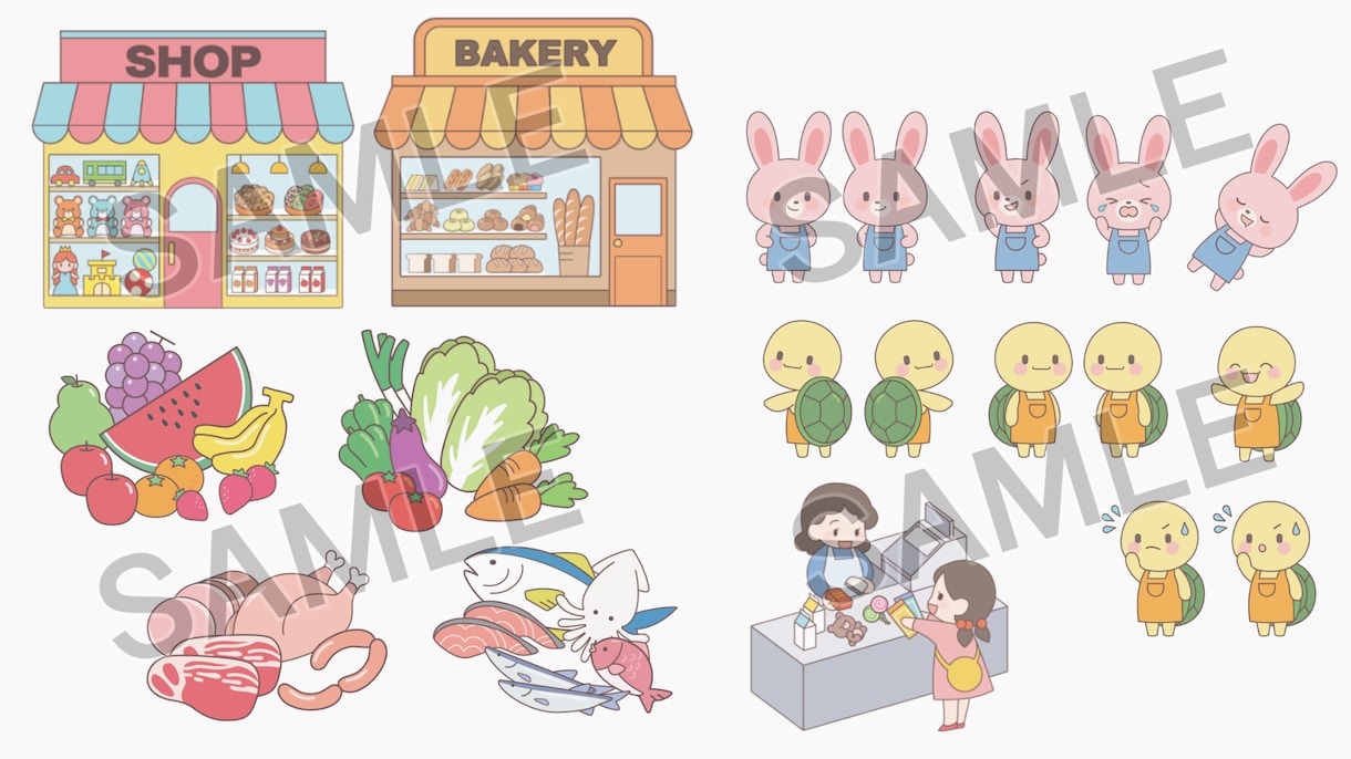 LP/動画用漫画/キャライラスト制作致します 初めてのご依頼、こだわりたい方も！ イメージ9