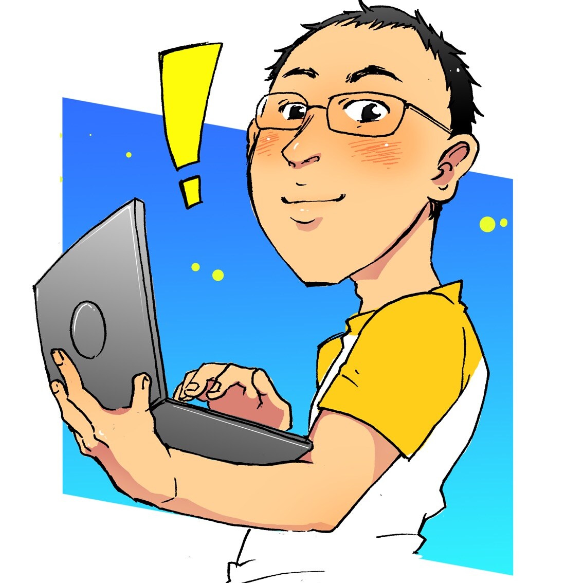 SNS用の似顔絵【大好きなペットや趣味の小物と一緒に！】 イメージ2