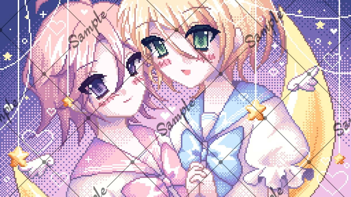 ドット絵制作します 簡単なアニメーション制作可◎SNSアイコンやマウスポインタも イメージ1