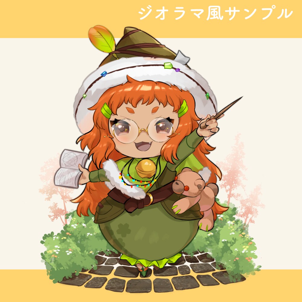 生き生きとしたミニキャライラスト作成いたします 小物２つまで無料！ラフ段階修正無制限です♪ イメージ8