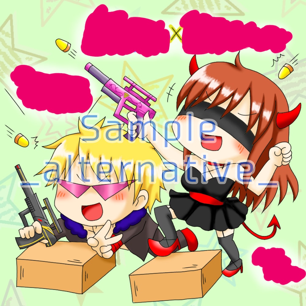 可愛い♪3等身ミニキャライラスト描きます 3等身くらいの可愛い絵、SNSアイコンにいかが？ イメージ2