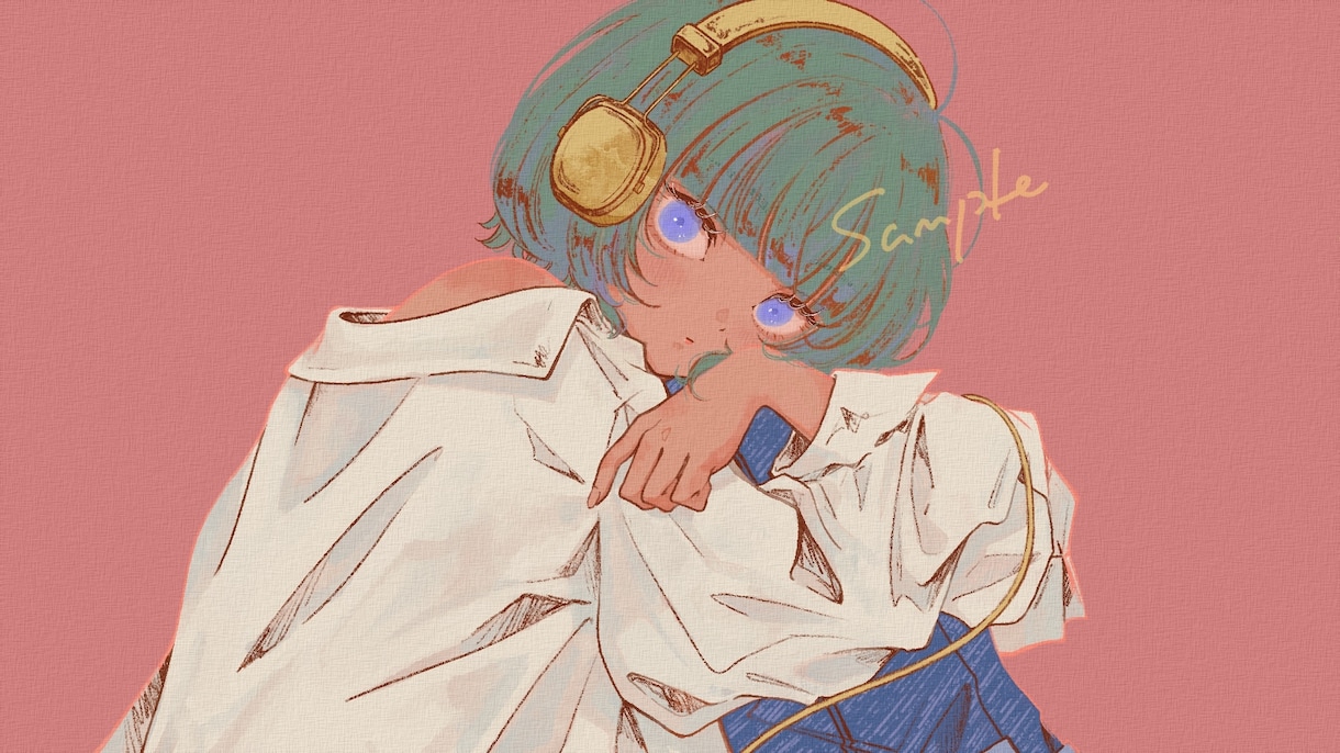 歌ってみたやアイコンに！女の子イラストを制作します 世界観重視のおしゃれなイラスト｜修正2回まで◎ イメージ1