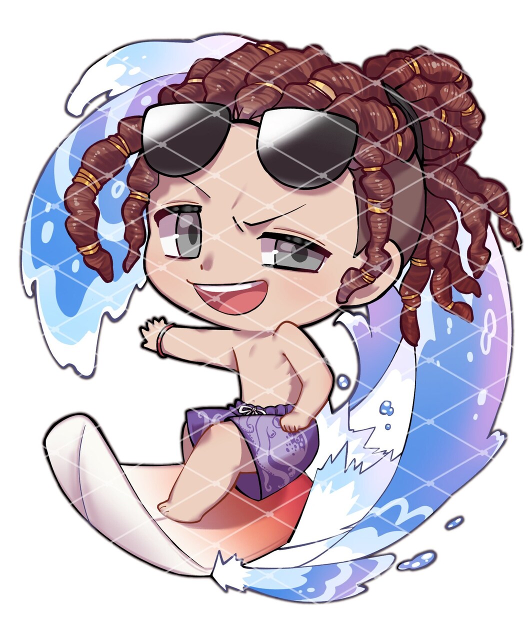 個性的なSDイラスト描きます IRIAM立ち絵やグッズやLINEスタンプ等使用できます！ イメージ4