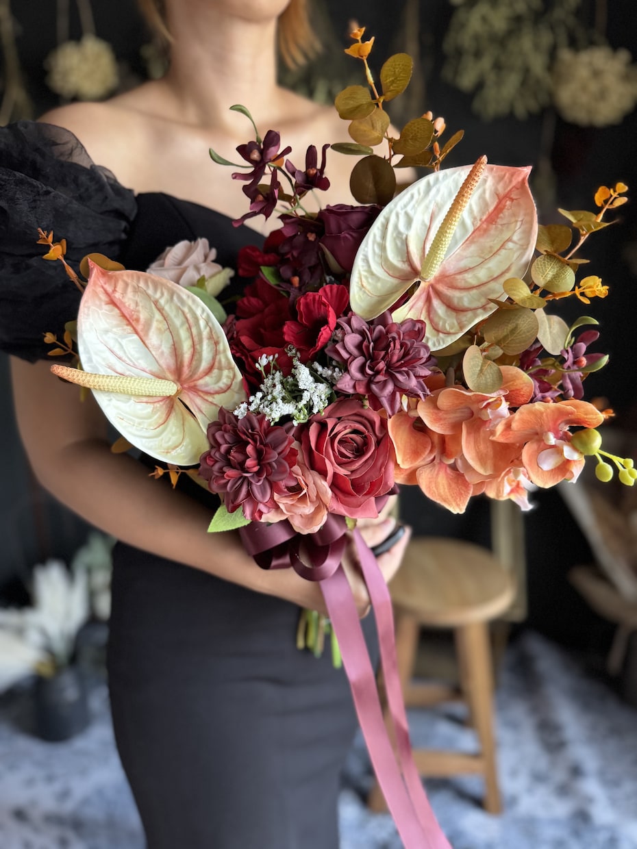 造花でオーダーブーケお作り致します お手頃価格で可愛い！ブーケを造花でお作り致します♪ イメージ2