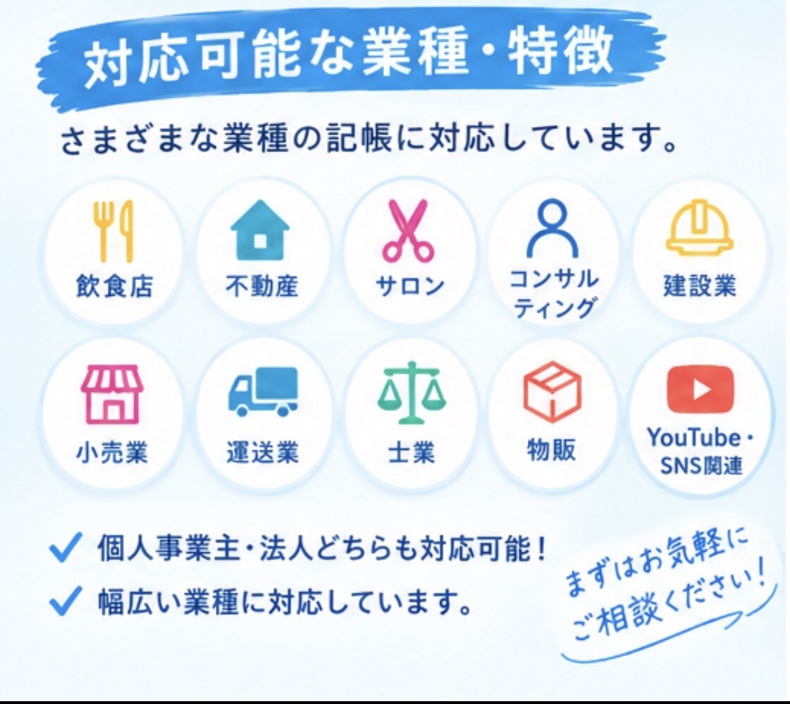 1仕訳50円で記帳代行します 税理士事務所勤務！丁寧な記帳代行 イメージ5