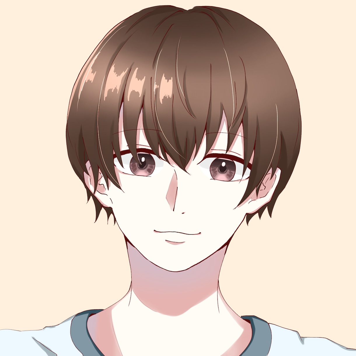 アイコンに使用できるあなただけのイラストを描きます かっこいい男の子、可愛い女の子どちらでも描けます♪ イメージ4
