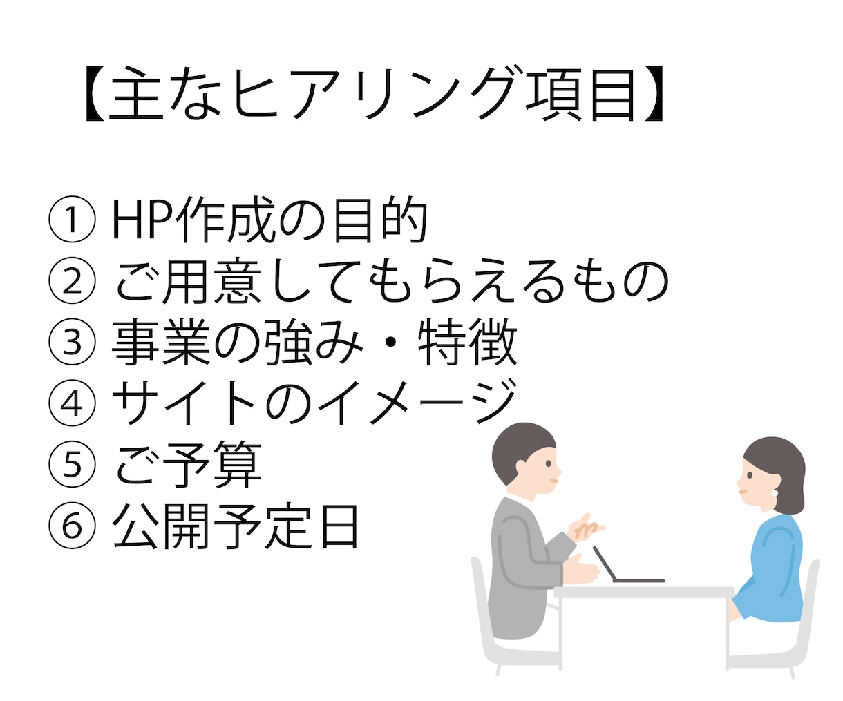 目的に合ったホームページ作成します ホームページが必要な方へ！WEBデザイナーが制作、提案します イメージ3