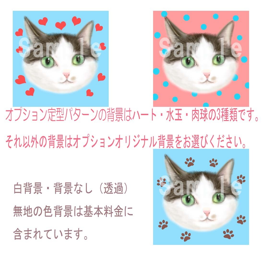 愛猫ちゃんでキュートなねこあたまアイコン描きます シンプルだけどふんわりもふ感もある愛らしいタッチです♪ イメージ5