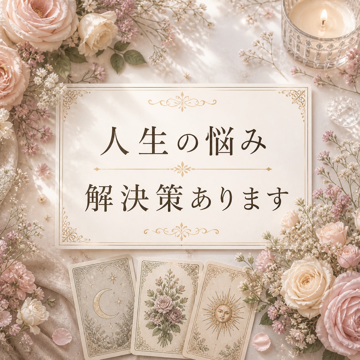 迷いの原因を見抜き今どう動くべきか具体的に導きます 今の悩みには理由があり、見えない流れと現実から答えを導きます イメージ1