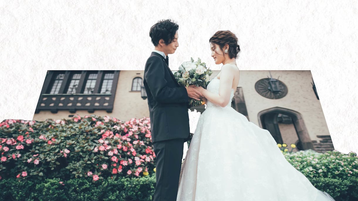 コラージュ風結婚式のオープニング動画作ります コラージュ風の映像で人とは違うオープニングにしませんか? イメージ1