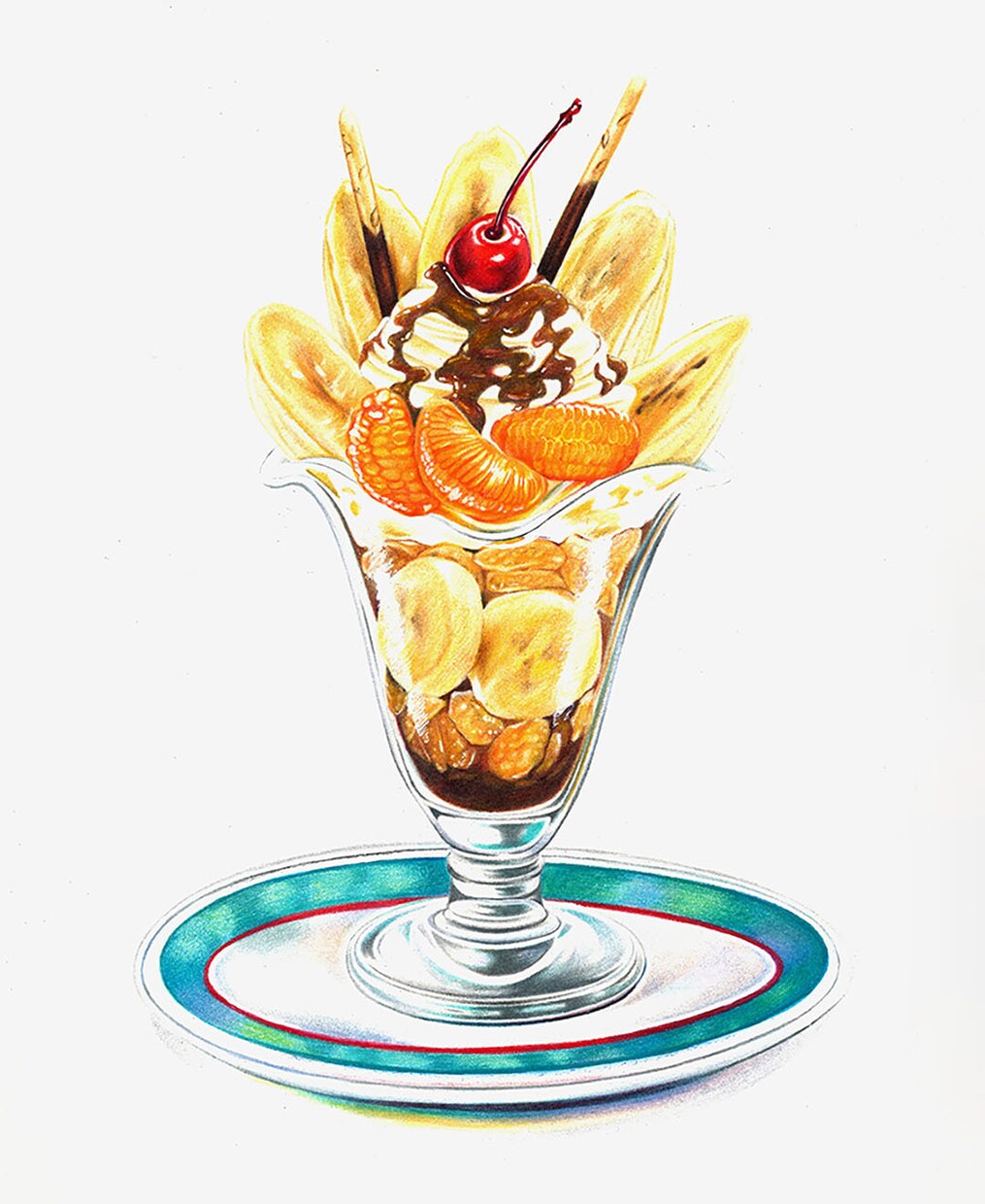 おもわず食べたくなる食べ物イラスト描きます 【飲食店様向け】メニュー・POP・販促物を彩ります。 イメージ6