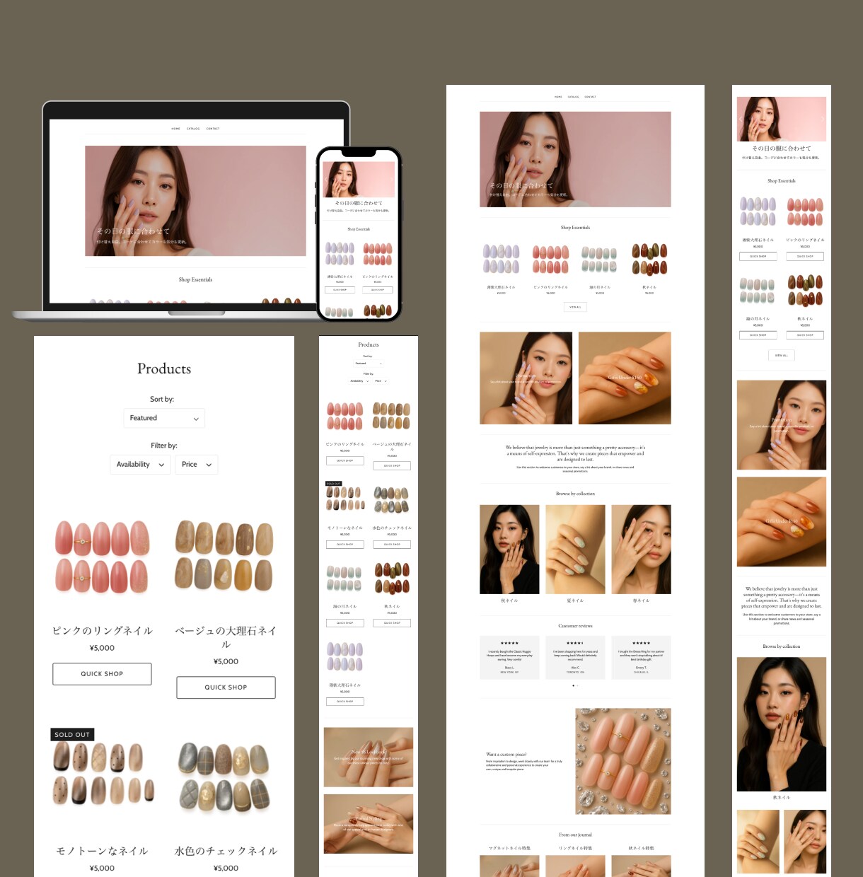 Shopifyサイト制作します Shopify公式テーマをベースに、ECサイトを構築 イメージ4