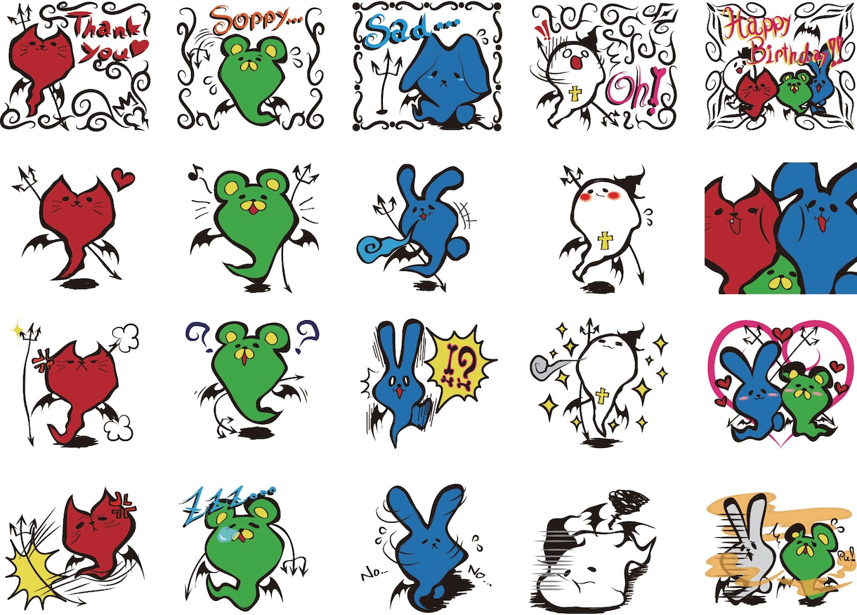 個人用・商用LINEスタンプつくります 自分だけのLINEスタンプをつくりませんか？ イメージ3