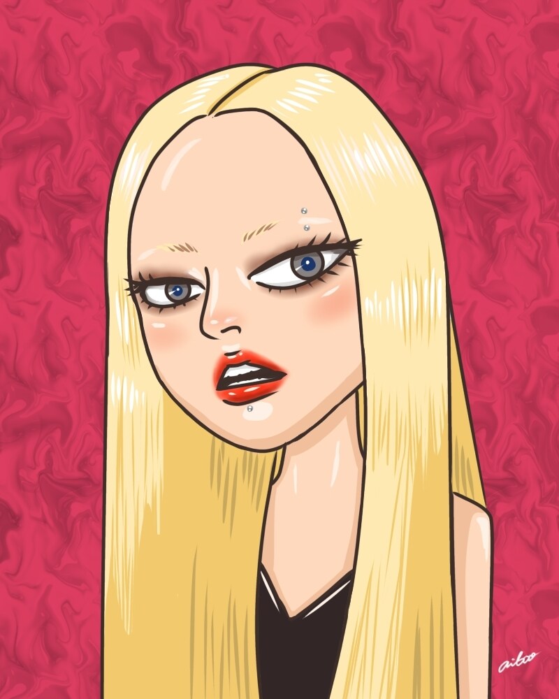 SNSで映えるおしゃれ可愛い似顔絵アイコン描きます SNS・アイコン・プレゼントにもおすすめ♪ イメージ2