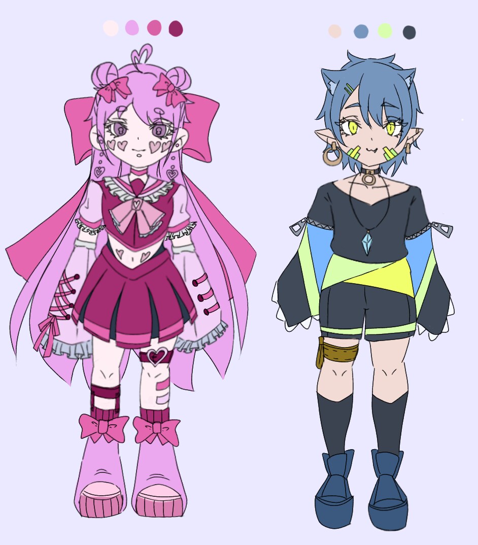 可愛い個性のある立ち絵やアイコン描きます 個性のあるイラストで人気になろう！ イメージ4