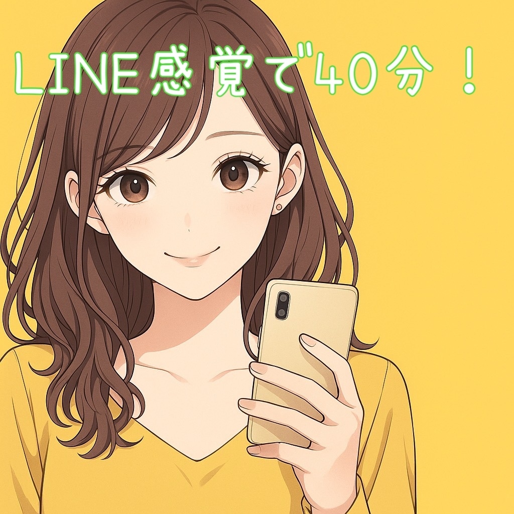 LINE感覚 集中30分❣️チャットでお話聞きます 電話が苦手な方も☘️お気軽に安心チャットでお話ししましょ♪ イメージ6