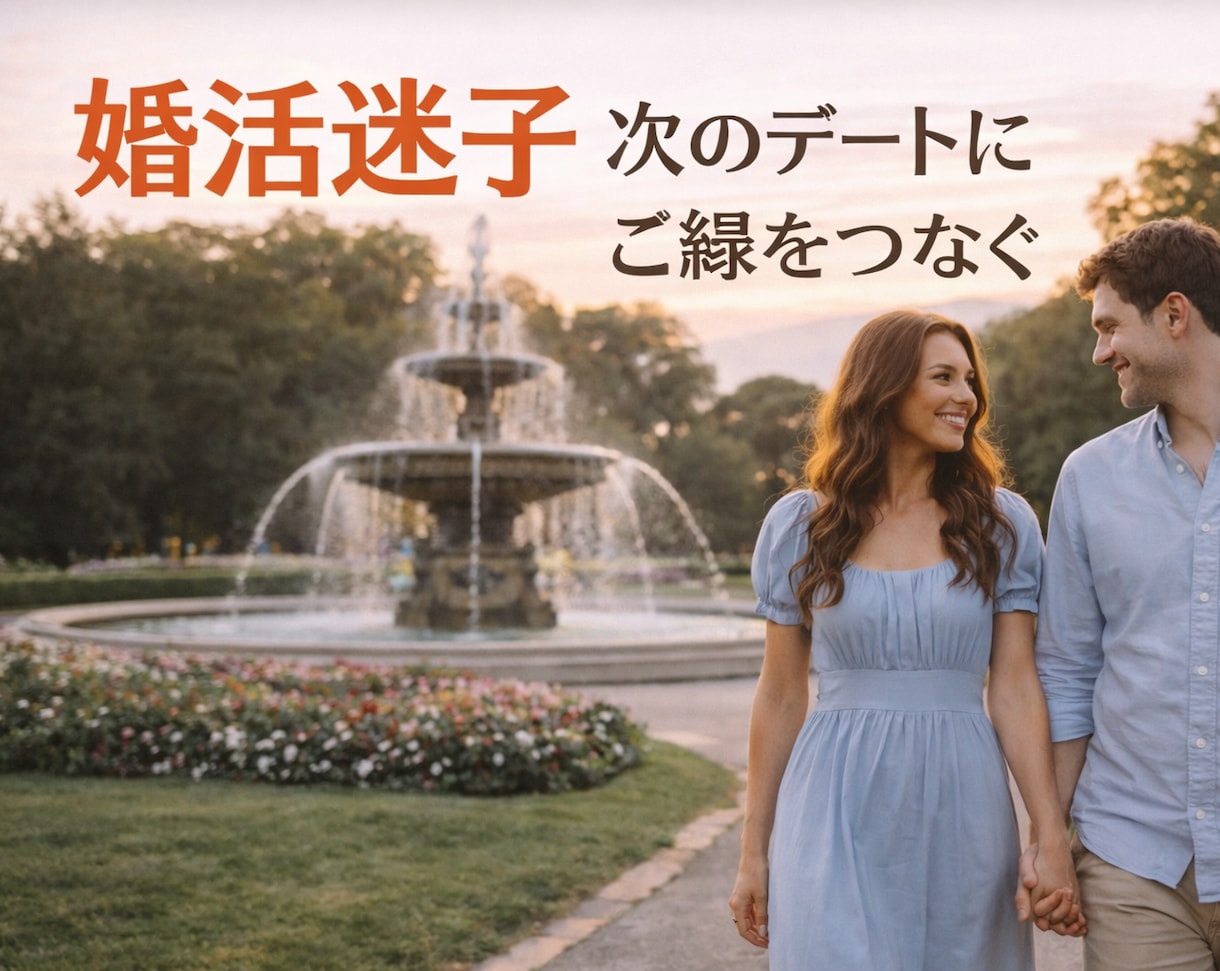 2回目のデートに繋がらない方の作戦たてます 次のステップにつながらないあの悲しさを断ち切ろう イメージ1