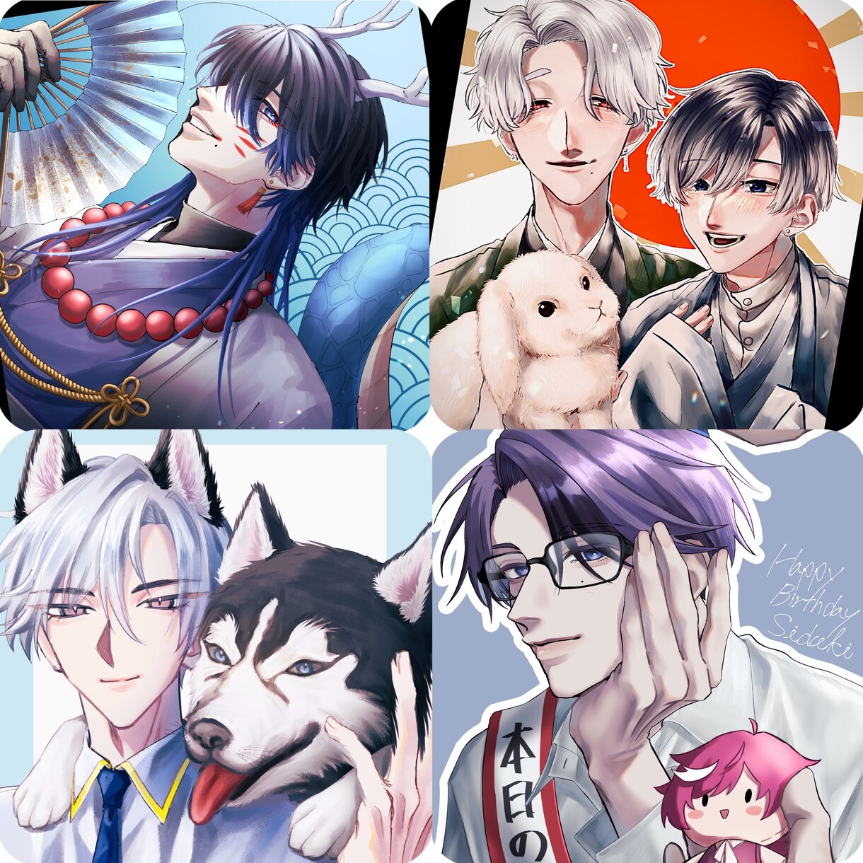 TRPG立ち絵などのイラスト制作いたします TRPG立ち絵など幅広くイラスト制作を承ります！ イメージ2