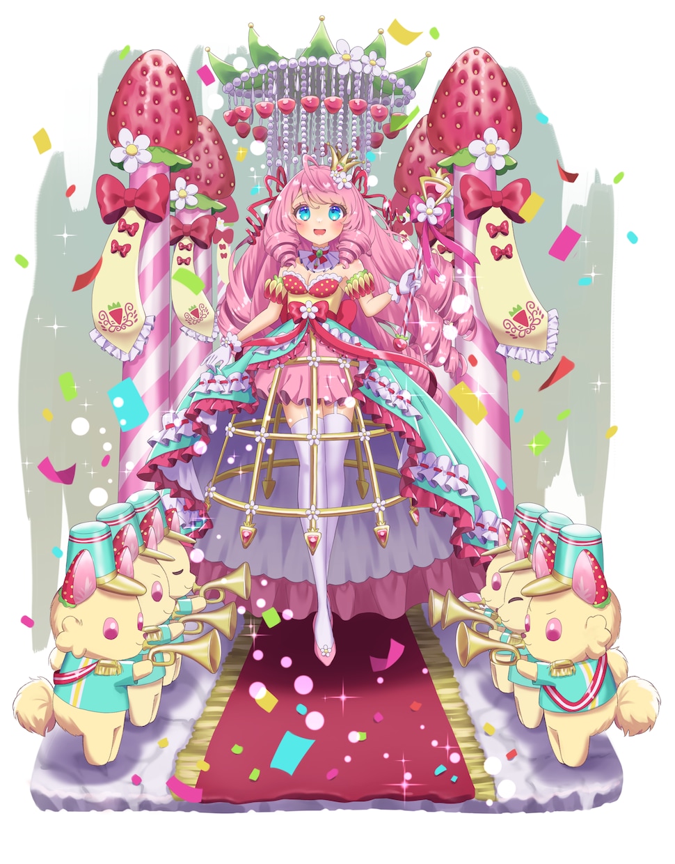 可愛い魅力的な一枚絵イラスト描きます どんな場面でも使える可愛い一枚絵です イメージ3