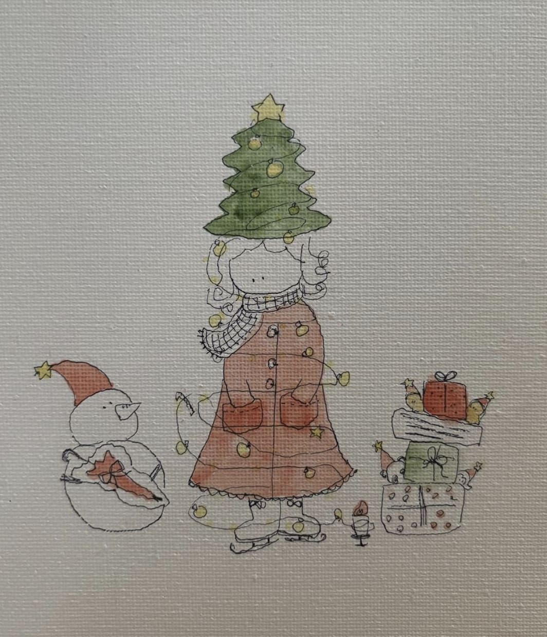 物語を感じる手描きの水彩イラスト描きます エピソードや思い出を散りばめた、オリジナルイラストです イメージ1