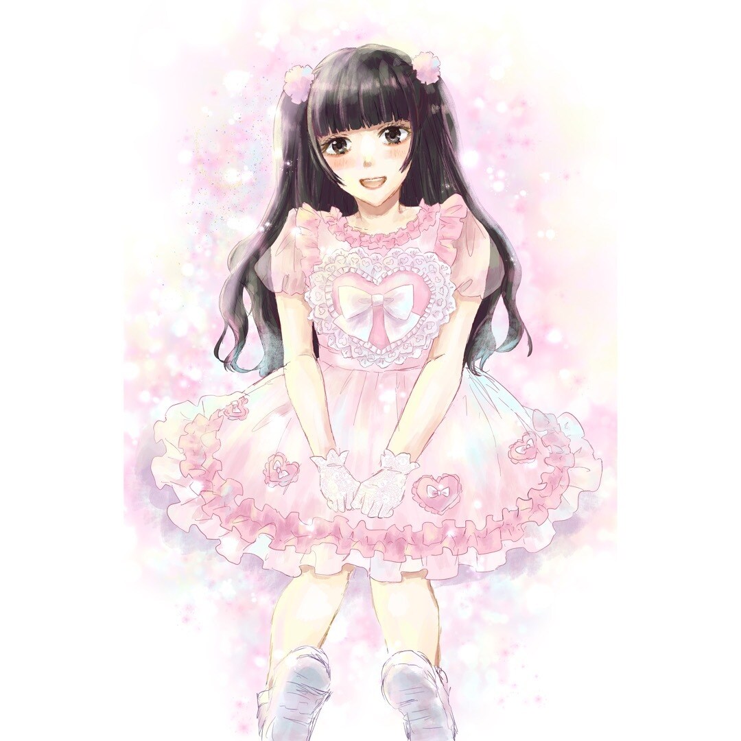 TRPG用などの立ち絵、全身絵描きます 可愛い女の子が得意です。フリルなどの細かい服も得意です。 イメージ2