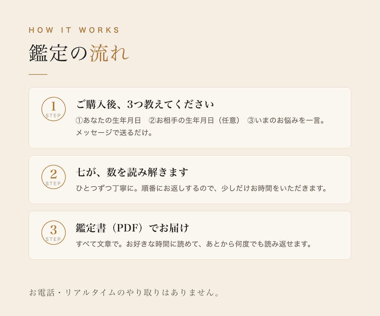 おふたりの数から恋の3ヶ月を整理します 生年月日ふたつで、いまの相性の扱い方と次の一歩まで イメージ4