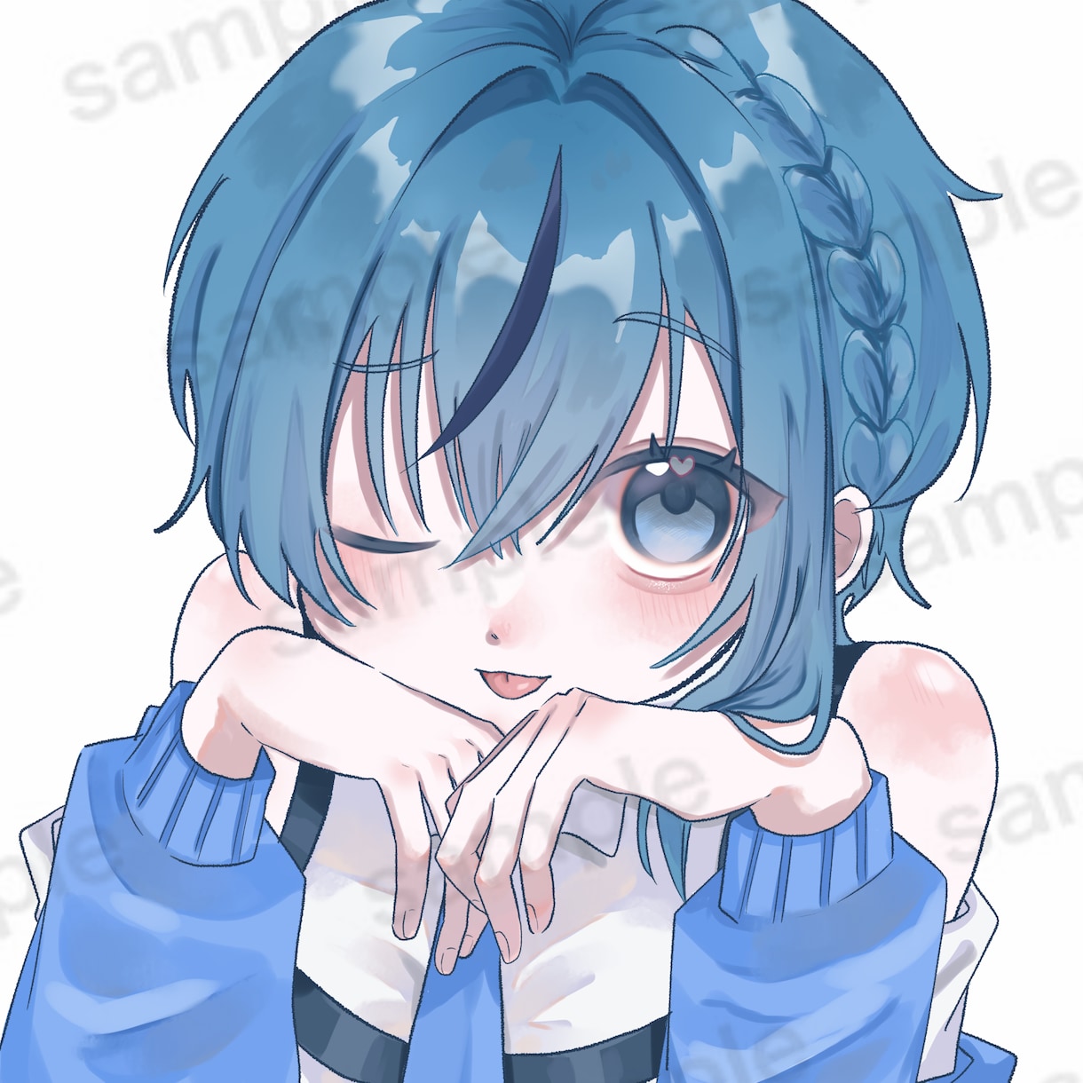 サムネイルやアイコンなどに使えるイラストを描きます 無料で何度でも修正可能！理想の雰囲気に近づける！ イメージ5